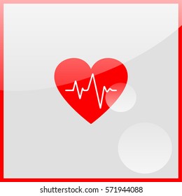 Heartbeat icon.