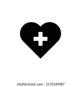 heartbeat icon flat style trendy stylist simple