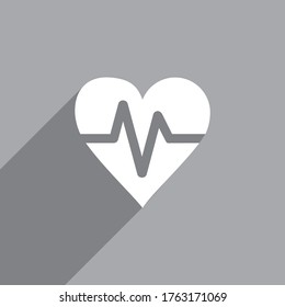 Heartbeat icon , Medical icon vector