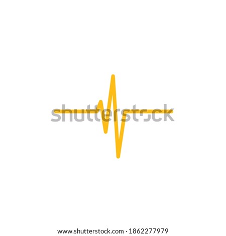 heartbeat icon vector illustration design template