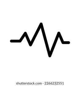 Heartbeat Icon Vector Symbol Design Illustration