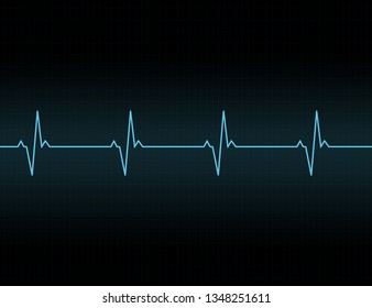 Heartbeat line background