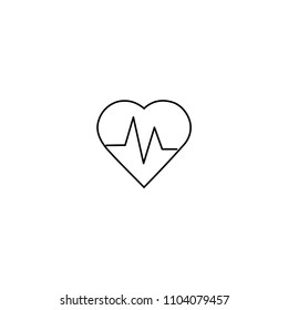 Heartbeat line Icon