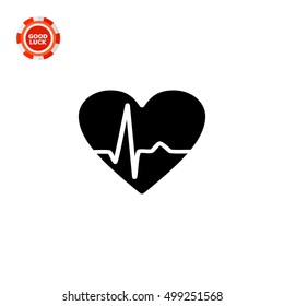 Heartbeat Rate Icon