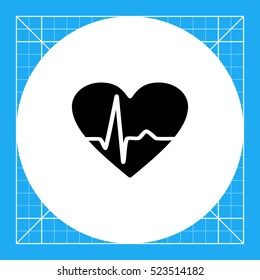 Heartbeat Rate Icon