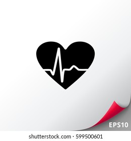 Heartbeat Rate Icon