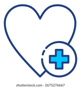 Heartbeat einfache Vektorsymbol-Sammlung