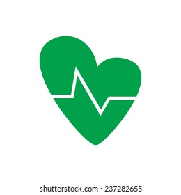 heartbeat vector icon