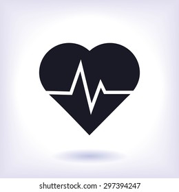 Heartbeat Vector Icon