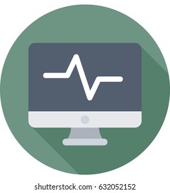 Heartbeat Vector Icon 