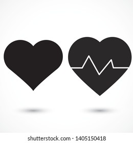heartbeat Vector icon . Lorem Ipsum Illustration design