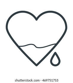 Heartbleed Colored Vector Icon