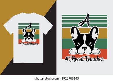 A heartbreaker t shirt design