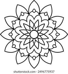 Heartfelt Mandala Vector ,
Heartfelt Mandala Line Art ,
Mandala Design