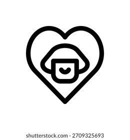 Heartfelt vector illustration for love expression, ideal for art, poetry, and inspiration
