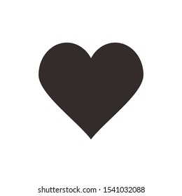 Hearth icon vector. Love icon isolated for app and web design