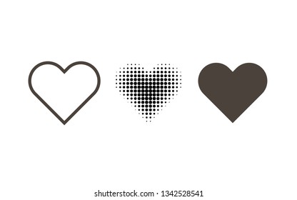 Hearth Set. Icon On A White Background. Hearth Icon.