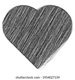 Forma de tierra con garabato, estilo garabato