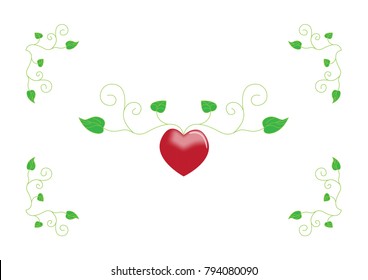 heartlove background or frame decoration