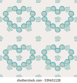 Hearts Abstract background. Vector background Valentines day wedding.