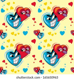 hearts background