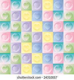 Hearts background
