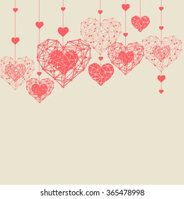 Hearts Background