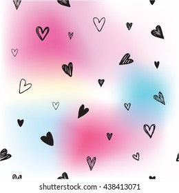 Hearts - background