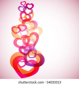 Hearts Background