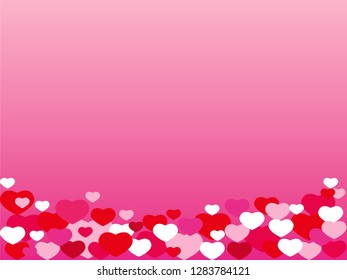 Hearts background art