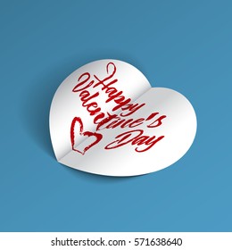 Hearts background Flat Dynamic Design (for Flyers, Covers, Posters, Banner) Vector illustration.