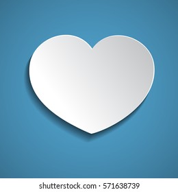 Hearts background Flat Dynamic Design (for Flyers, Covers, Posters, Banner) Vector illustration.