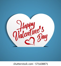 Hearts background Flat Dynamic Design (for Flyers, Covers, Posters, Banner) Vector illustration.