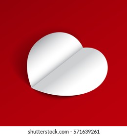 Hearts background Flat Dynamic Design (for Flyers, Covers, Posters, Banner) Vector illustration.