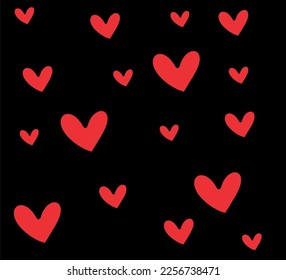 Hearts background for Meme flork or deformed meme to put behind them