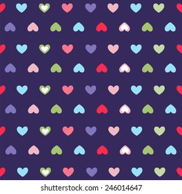 Hearts background, Valentine's day