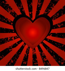 hearts background for valentine`s day