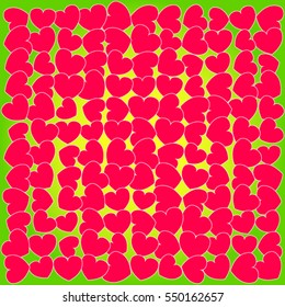 hearts as background. valentines day concept