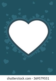 Hearts background,Love Card,Hanging Heart