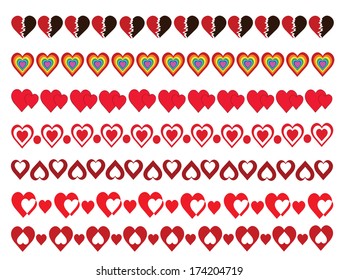 Hearts Borders Pack 