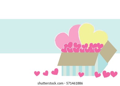 hearts in the box