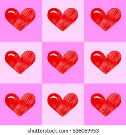 hearts in cages