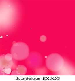 Hearts Confetti Background. St. Valentine's Day pattern.   Romantic Scattered Hearts Wallpaper. Love. Light, Bokhe, Magic Clouds, Moments.

 Design for Weddings, Anniversary, Mother's Day. 
