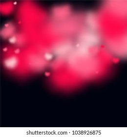 Hearts Confetti Background. St. Valentine's Day pattern.   Romantic Scattered Hearts Wallpaper. Love. Light, Bokhe, Magic Clouds, Moments.

 Design for Weddings, Anniversary, Mother's Day. 
