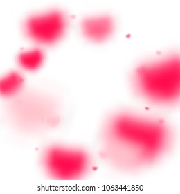 Hearts Confetti Background. St. Valentine's Day pattern.   Romantic Scattered Hearts Texture. Love. Light, Bokhe, Magic Clouds, Moments.

 Element of Design for Cards, Banners, Posters, Flyers. 
