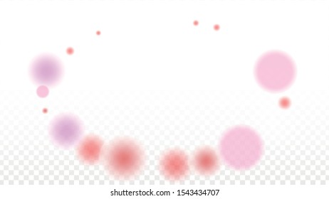 Hearts Confetti Falling Background. St. Valentine's Day pattern. Romantic Scattered Hearts Design Element. Vector Illustration. Cute Element of Design for Flyers.