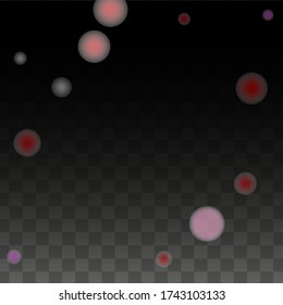 Hearts Confetti Falling Background. St. Valentine's Day pattern. Romantic Scattered Hearts Design Element. Vector Illustration. Cute Element of Design for Weddings.