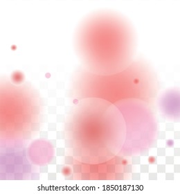 Hearts Confetti Falling Background. St. Valentine's Day pattern. Romantic Scattered Hearts Texture. Vector Illustration. Cute Element of Design for Anniversary.
