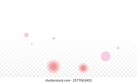 Hearts Confetti Falling Background. St. Valentine's Day pattern. Romantic Scattered Hearts Texture. Vector Illustration. Cute Element of Design for Sales or Celebration.