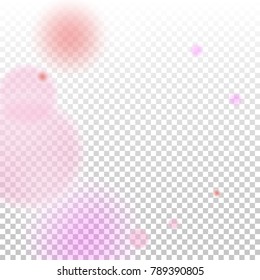Hearts Confetti Random Falling Background. St. Valentine's Day pattern.  Romantic Scattered Hearts. Vector Illustration.Cute Element for Cards, Banners, Posters,  for Weddings, Anniversary, Birthday.